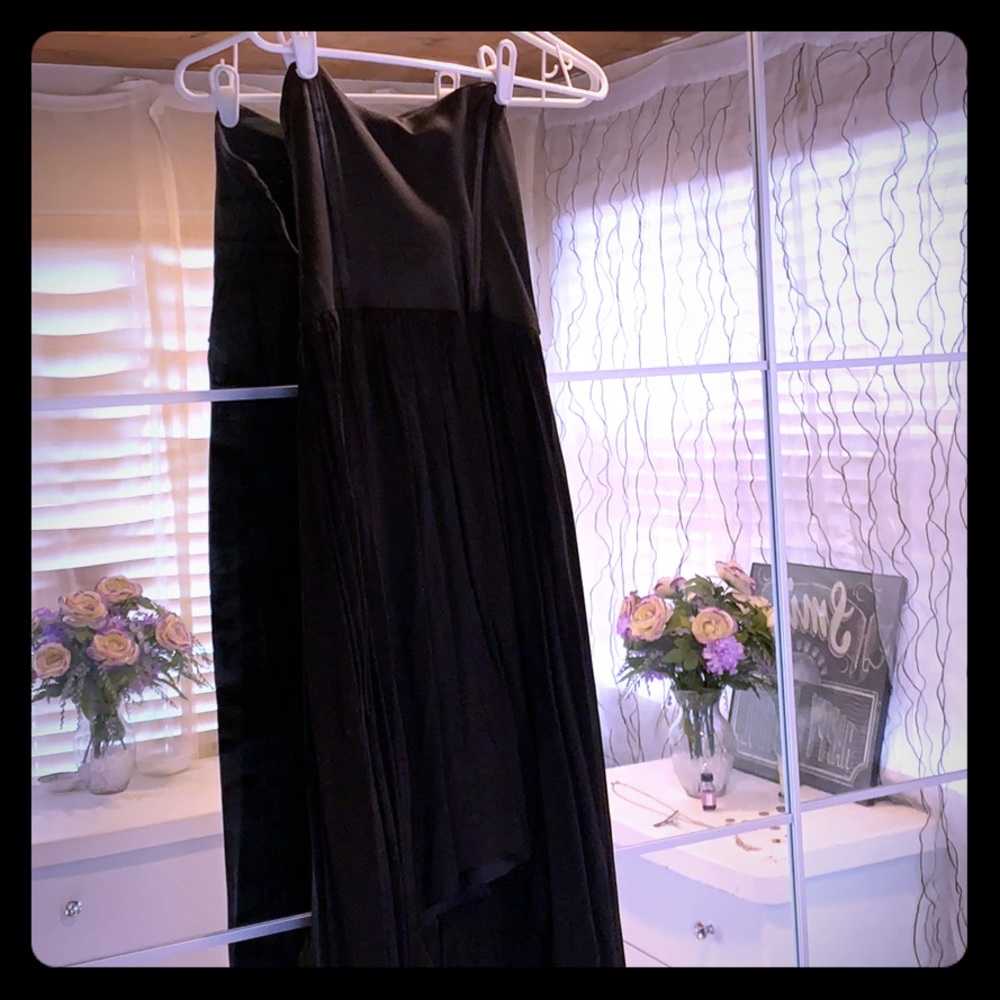 Ella moss strapless dress